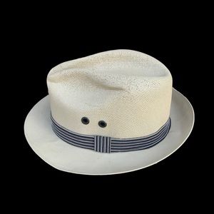 Morcon Napoles Italy Fedora Hat Medium